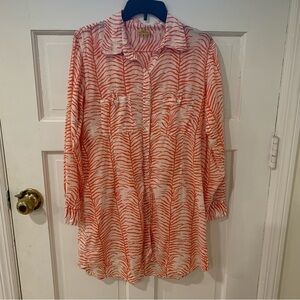 Roberta Roller Rabbit Women’s Cotton Lightweight Tunic Dress Size Medium